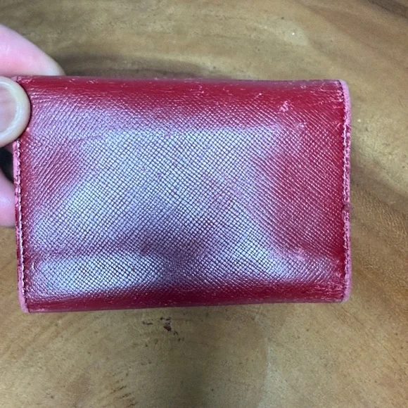 Prada Crimson Card Holder - Picture 6 of 6